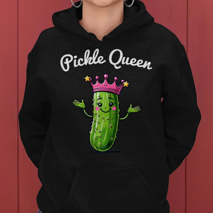 Pickle Queen Cucumber Lovers Cucumber Kapuzenpullover für Damen