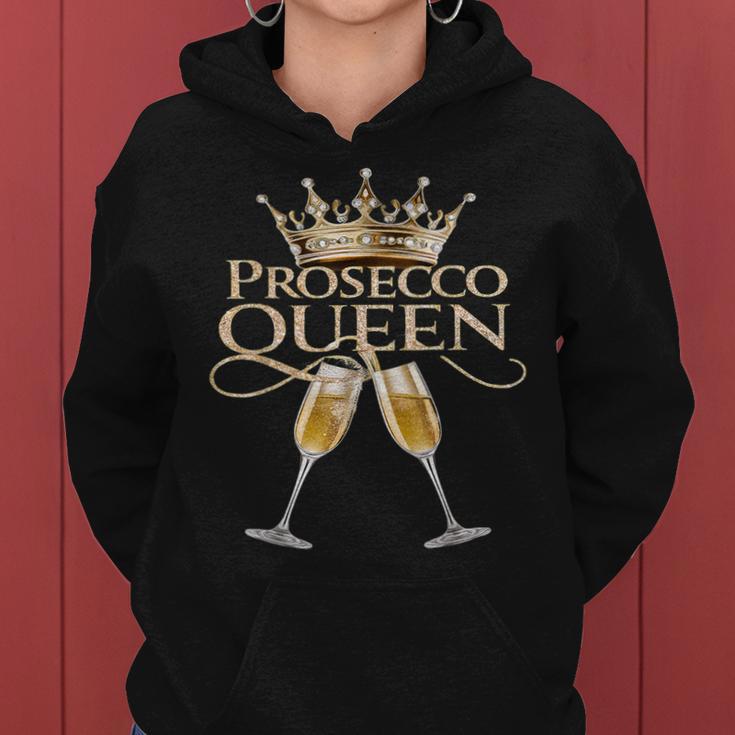 Prosecco Sparkling Wine Champagne Glasses Sparkling Aperitif Kapuzenpullover für Damen