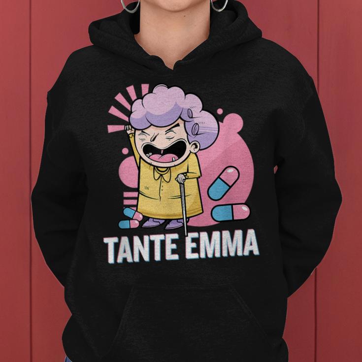 Raver Aunt Emma Ballern Techno Edm Rave Dj Kapuzenpullover für Damen