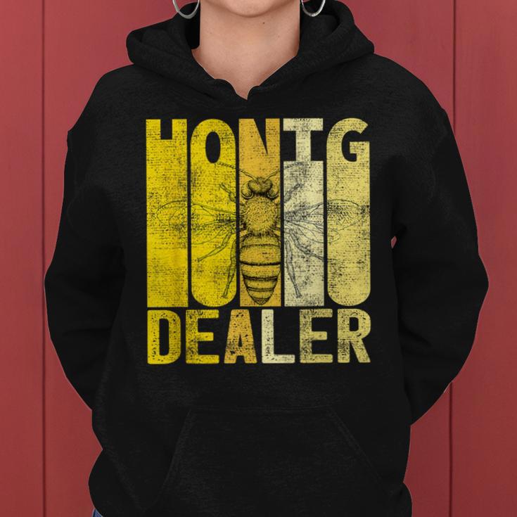 Retro Honey Dealer Beekeeper Bee Beekeeper Kapuzenpullover für Damen