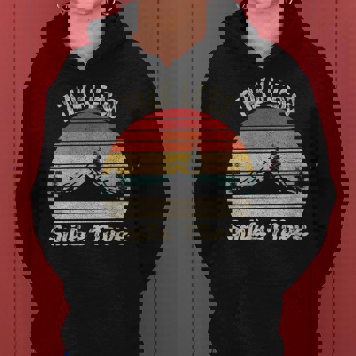 Retro Talk Less Smile More Shirt Historic Hamilton Quote Women's Hoodie