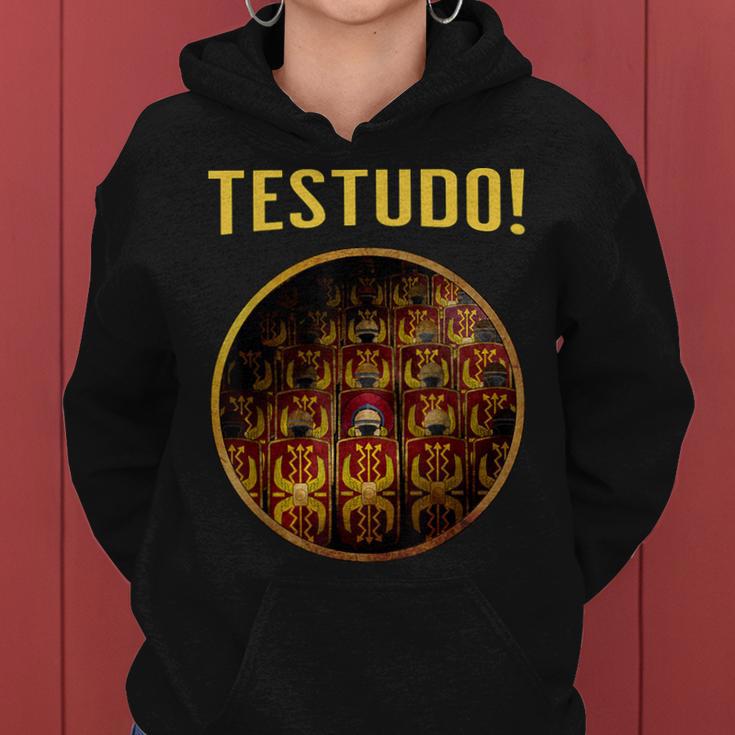 Roman Legions Testudo Ancient Roman Legionaries Kapuzenpullover für Damen