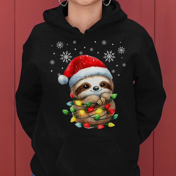 Sloth Christmas Family Outfit Children's Christmas Kapuzenpullover für Damen