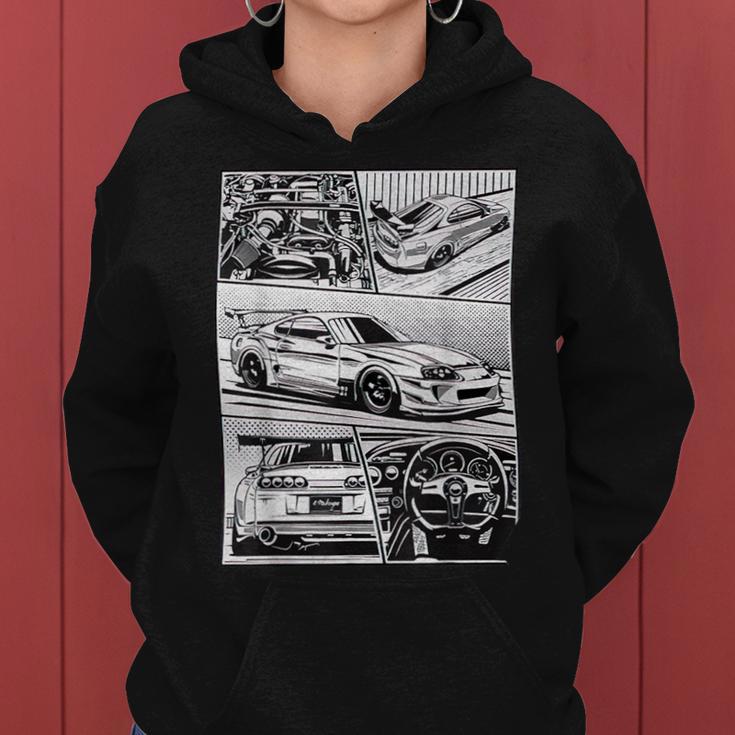 Supra Jdm Comics Great Idea For And Women Kapuzenpullover für Damen