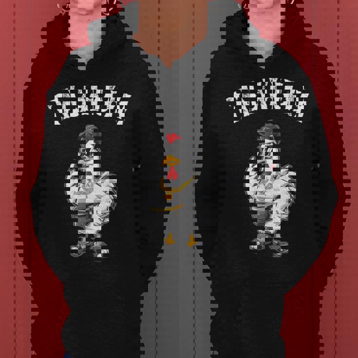 Talahuhn Talahon Chicken Youth Language Youth Word Kapuzenpullover für Damen