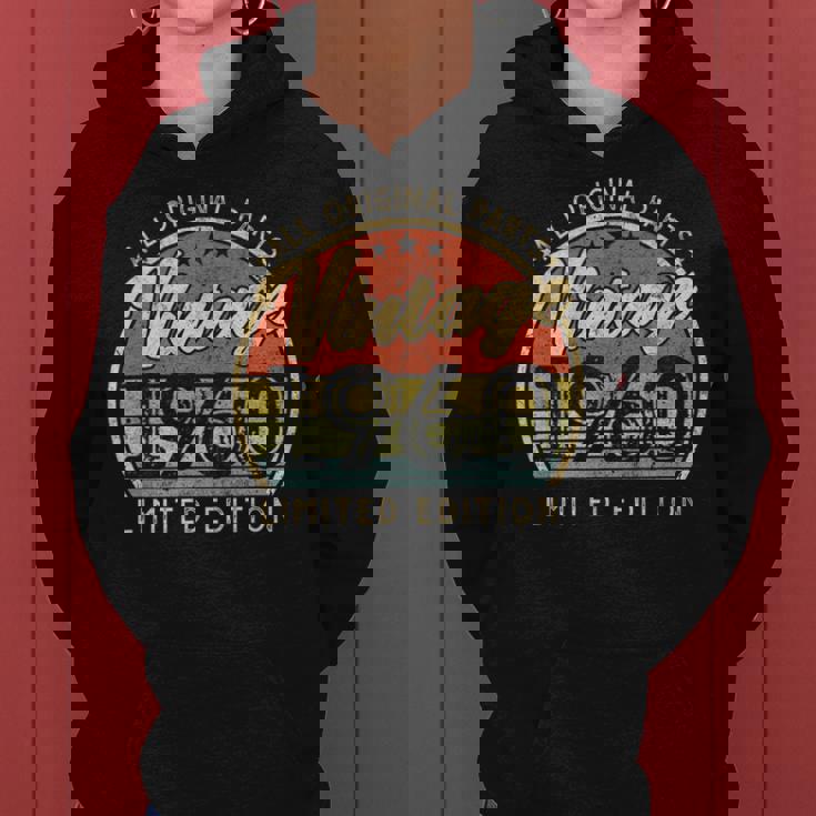 Vintage 1960 Edición Limitada Retro Hecho En 1960 Hombres Es Sudadera con capucha para mujer