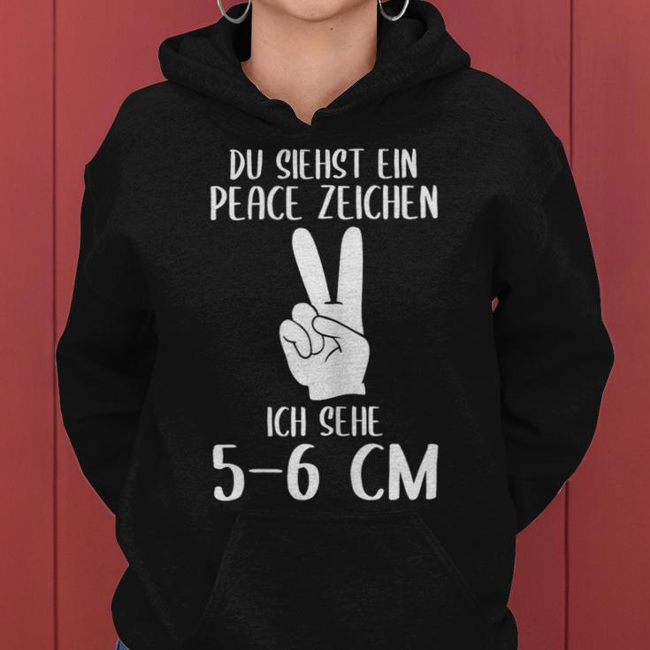 Women's Du Sieht Eine Peace Zeichen Ich Sehe 5-6 Cm Midwife S Kapuzenpullover für Damen