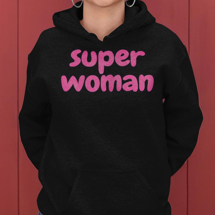 Women's Super Woman Kapuzenpullover für Damen