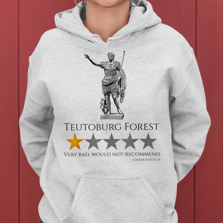 César Augustus Teutoburg Historia Romana Antigua Spqr Sudadera con capucha para mujer