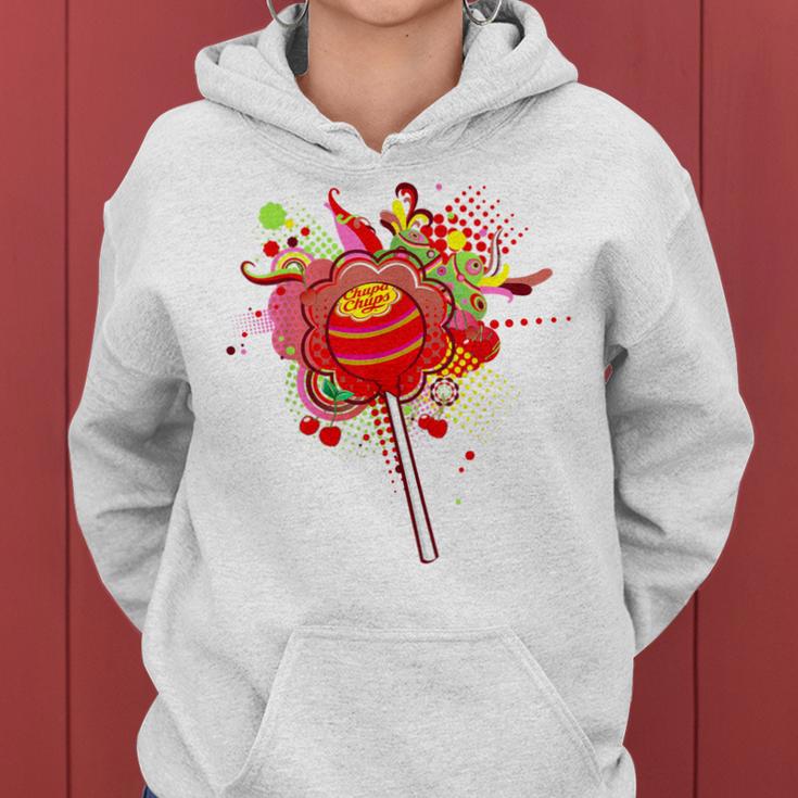 Chumpa Chups Fantasy Lollipop Kapuzenpullover für Damen