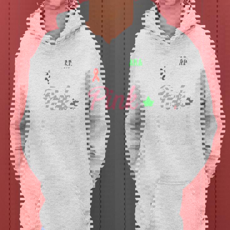 Costume Aka Pink Goes Red For Heart Health Awareness Women Hoodie
