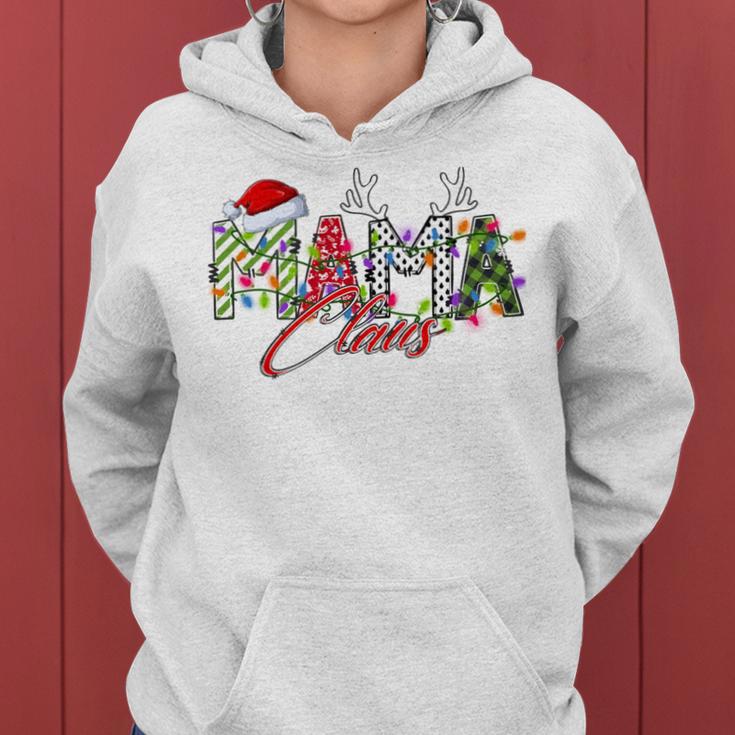 Mama Claus Family Matching Group Ugly Christmas Jumper Kapuzenpullover für Damen