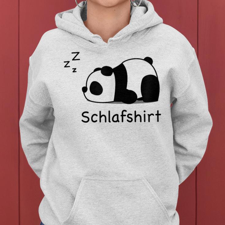 Müder Panda Cute Sleep Kapuzenpullover für Damen