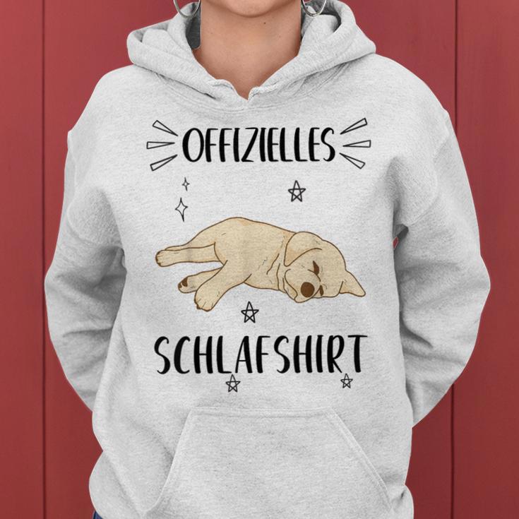 Offizielles Schlaf Hund Labrador Mum Pyjamas S Kapuzenpullover für Damen