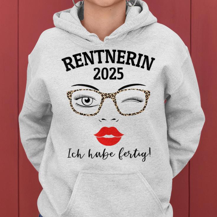 Pensioner 2025 Leopard Glasses For Woman In Retirement Have Ready Kapuzenpullover für Damen