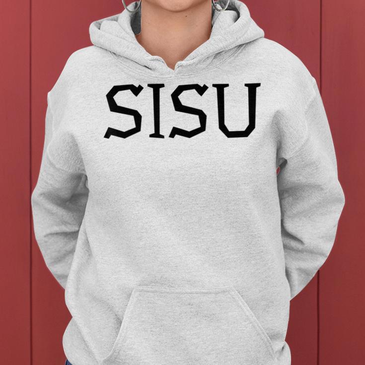 Sisu Finnish Finn Women's Kapuzenpullover für Damen