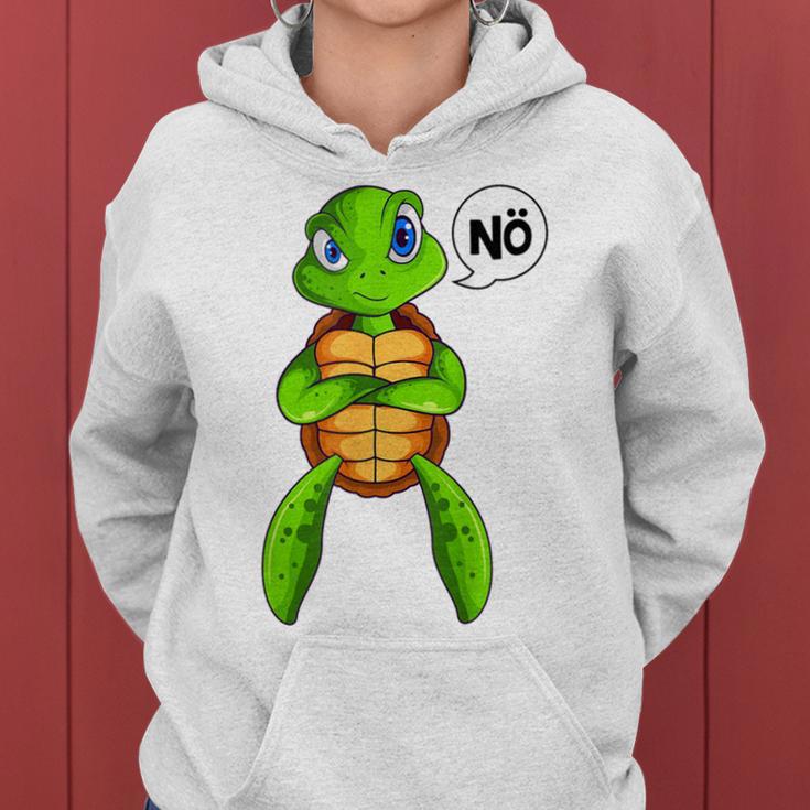 Turtle Nö Children's For Girls And Boys Green S Kapuzenpullover für Damen