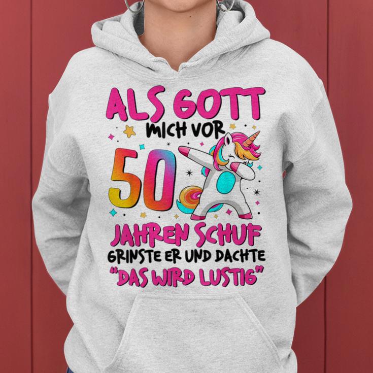 Women's 50Th Birthday 50 Years Woman 50 It Will Be Gray Kapuzenpullover für Damen