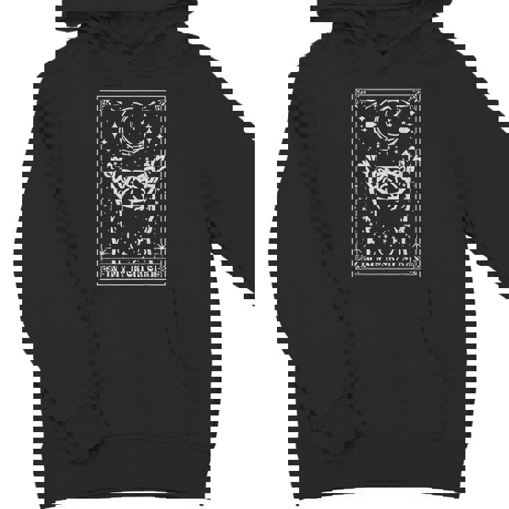 In My Feral Era Raccoon With Moon Trash Panda Unisex Youth Hoodie