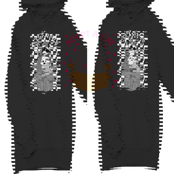 Possum Racoon Adopt A Cat Team Trash Opossums Raccoons Small Unisex Youth Hoodie