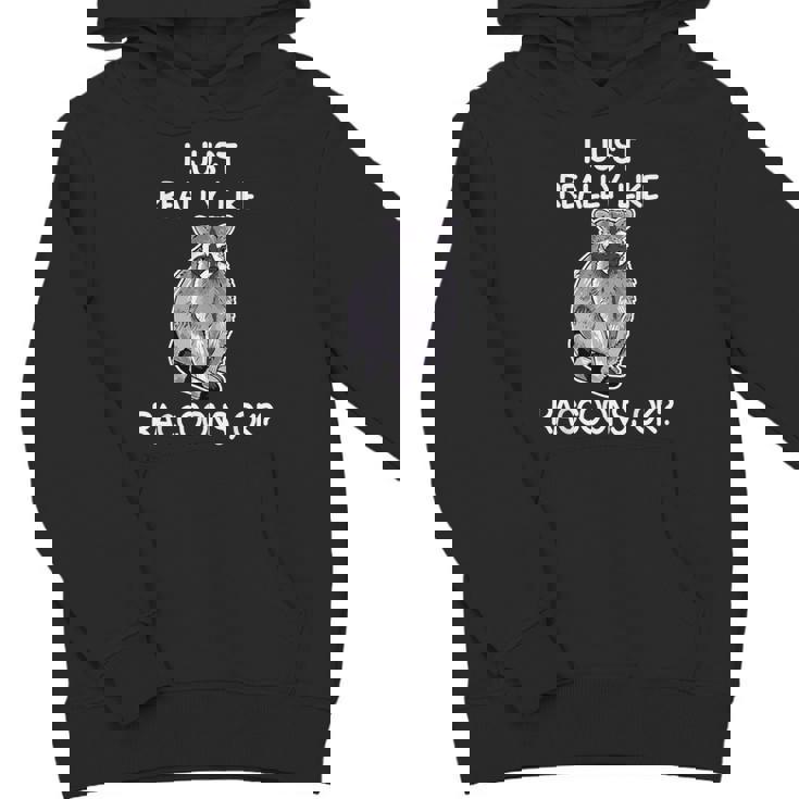 Raccoon Love Youth Hoodie - Fun Animal Design for Kids