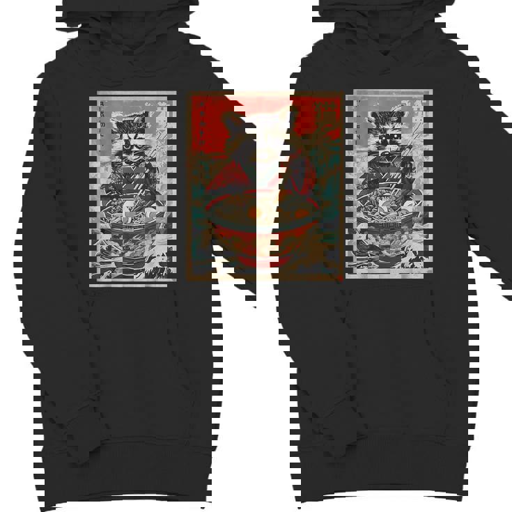 Raccoon Ramen Hoodie - Anime Style Unisex Youth Fashion