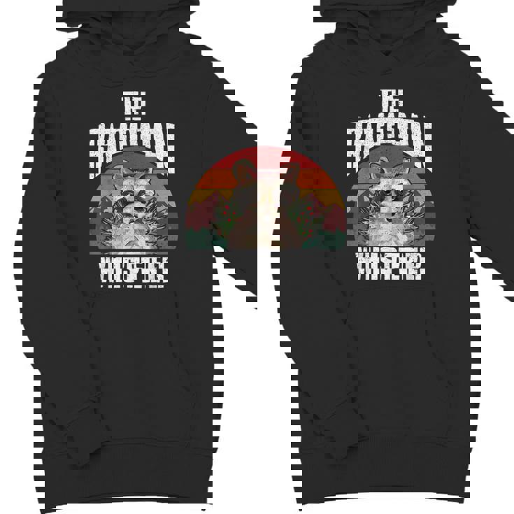 The Raccoon Whisperer Raccoon's Lover Vintage Retro Unisex Youth Hoodie