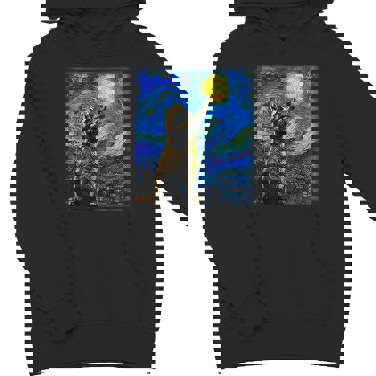 Van Gogh Raccoon Starry Night | Unisex Youth Hoodie | Art Lovers