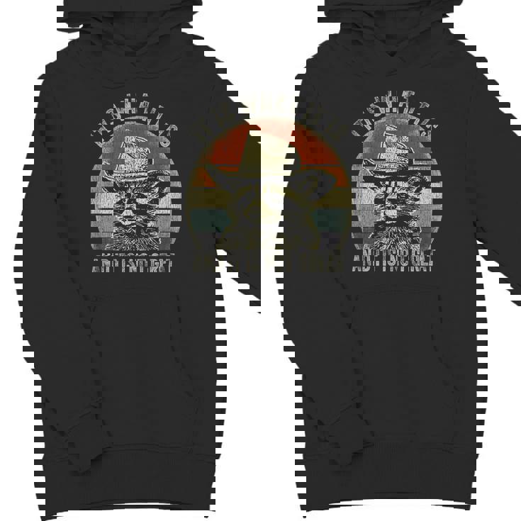 Whimsical Raccoon 'Trash Panda' Unisex Youth Hoodie | Fun & Playful