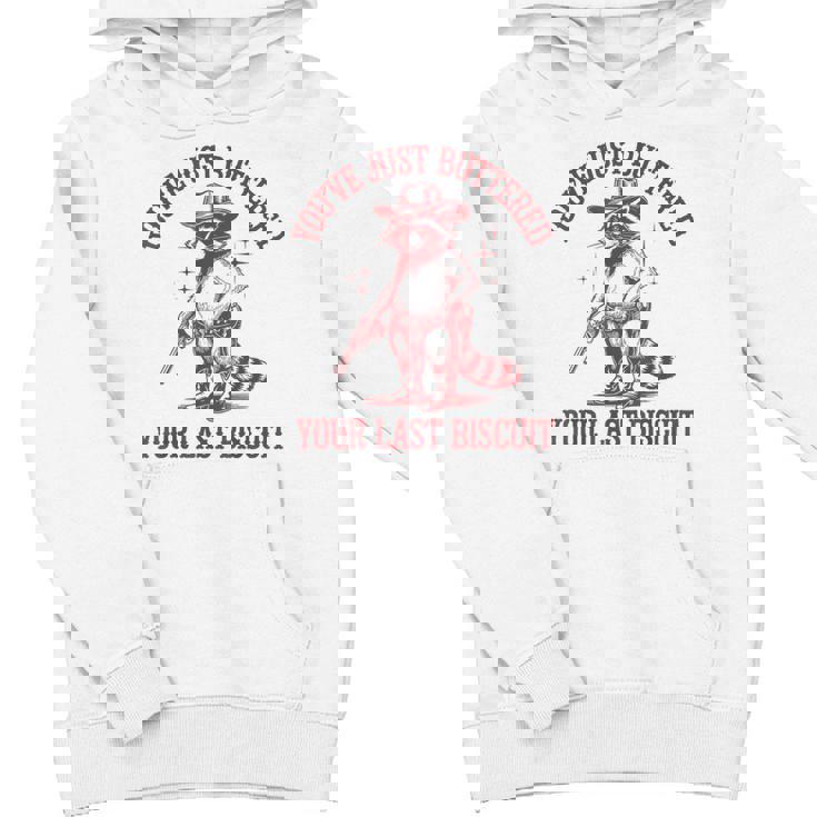 Cowboy Raccoon Youth Hoodie - Cute Western Charm