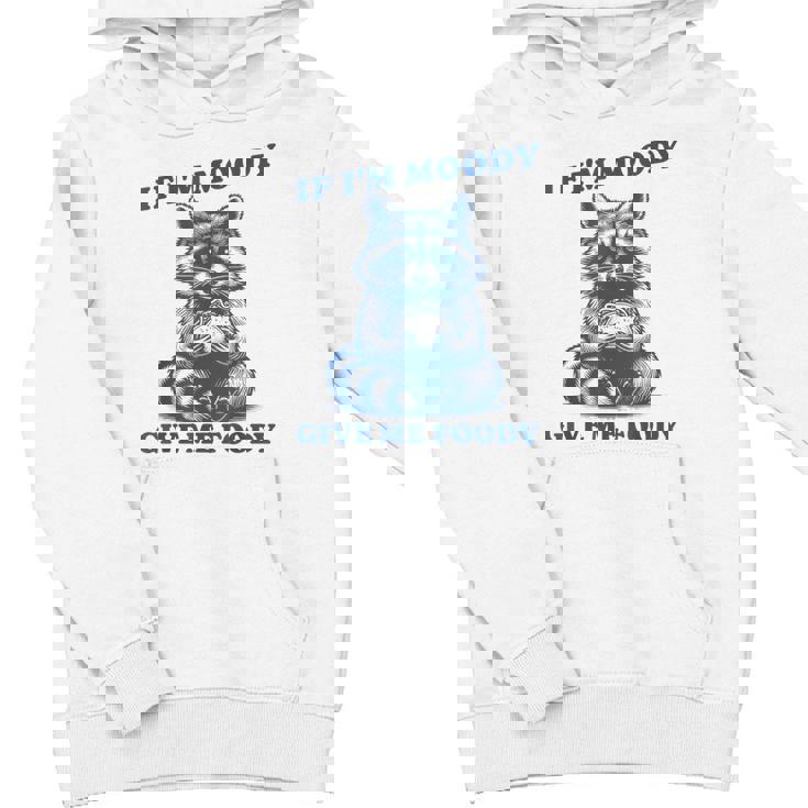 Moody Raccoon Meme Hoodie for Youth | Fun Unisex Trash Panda Design