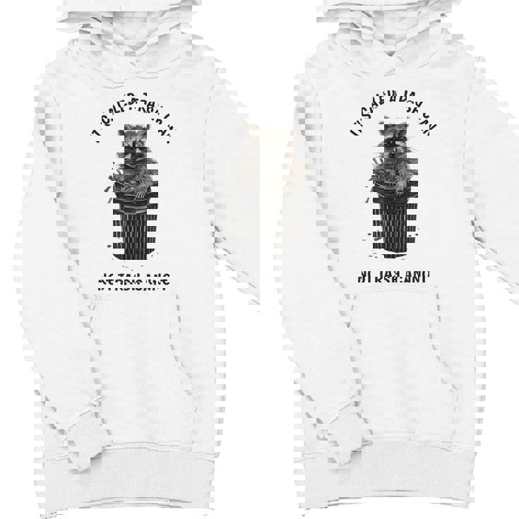 Retro 90s Raccoon Hoodie - Unisex Youth Trash Panda Fun