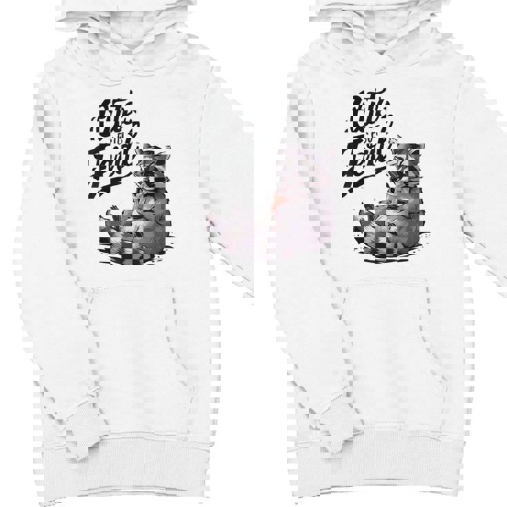 Youth Unisex Hoodie | Cute Panda Raccoon Costume - Feral Fun Attire