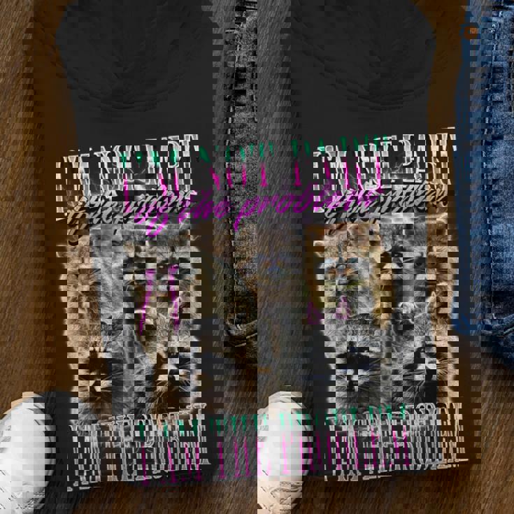 Raccoon Meme Youth Hoodie - Unisex Bootleg Style for Trendy Looks