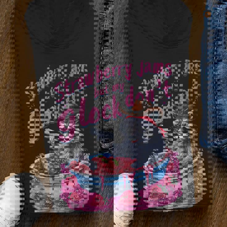 Strawberry Jams But My Dont Raccoon Unisex Youth Hoodie