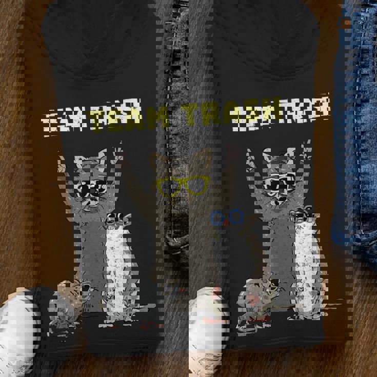Team Trash Raccoon & Opossum Youth Hoodie - Fun Animal Gang Apparel