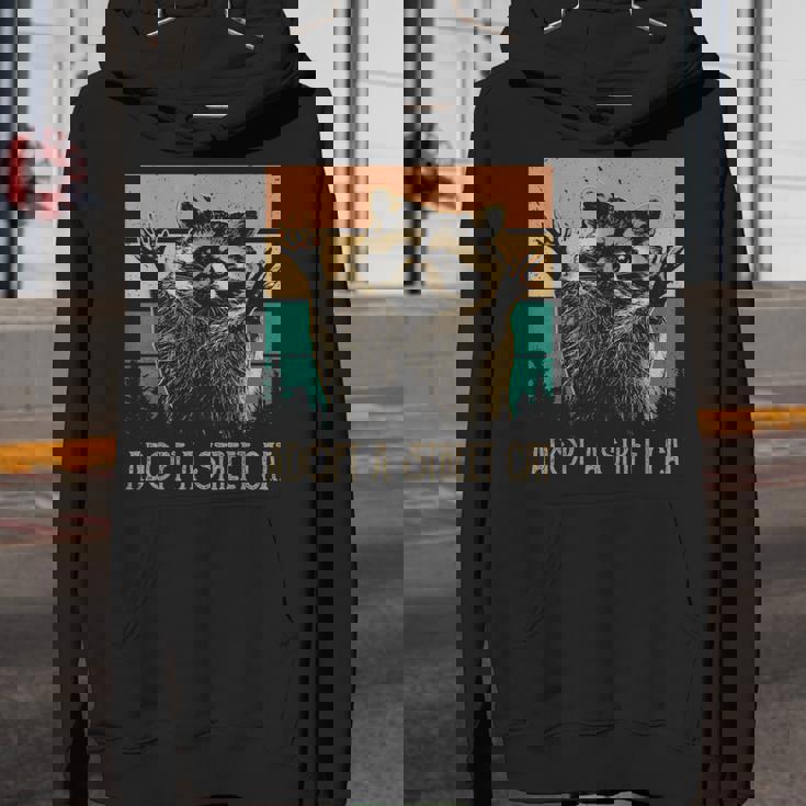 Adopt A Street Cat Unisex Youth Hoodie - Artsy Animal Design