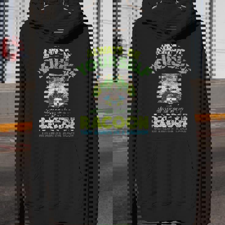 Always Be a Racoon Youth Hoodie - Fun & Playful Unisex Design