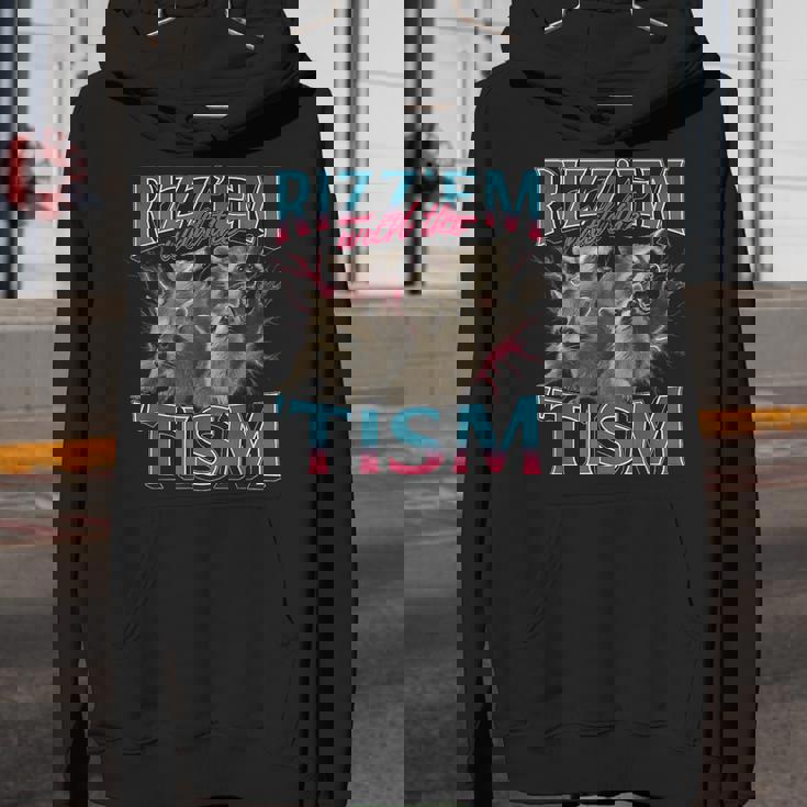 Autism Awareness Youth Hoodie - Raccoon Meme Design - Unisex