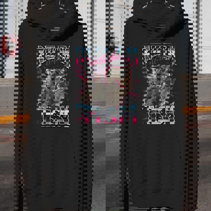 Autism Meme Raccoon Hoodie - Fun Unisex Youth Wear