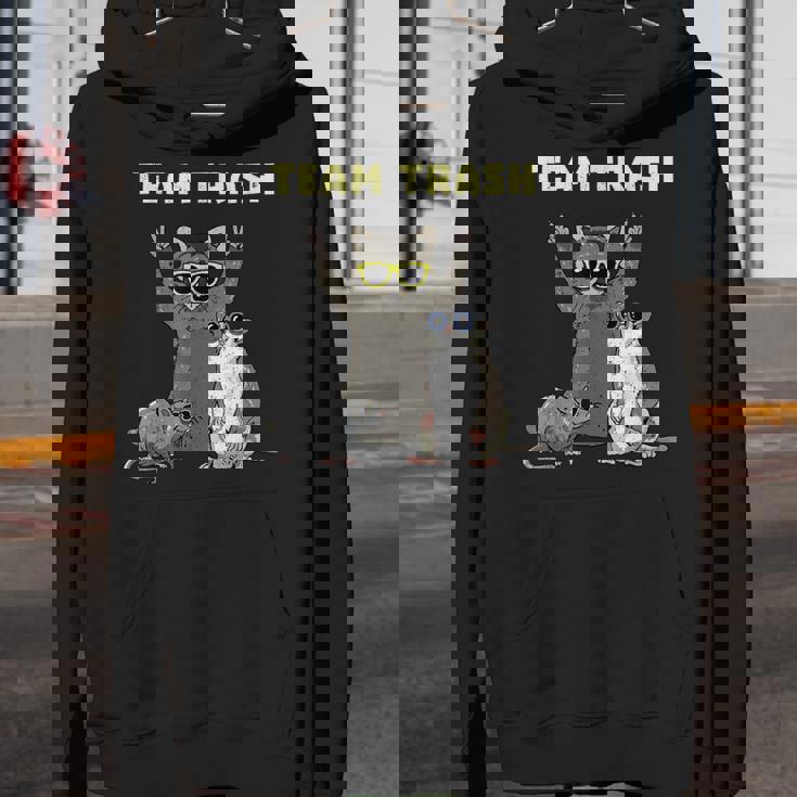 Team Trash Raccoon & Opossum Youth Hoodie - Fun Animal Gang Apparel