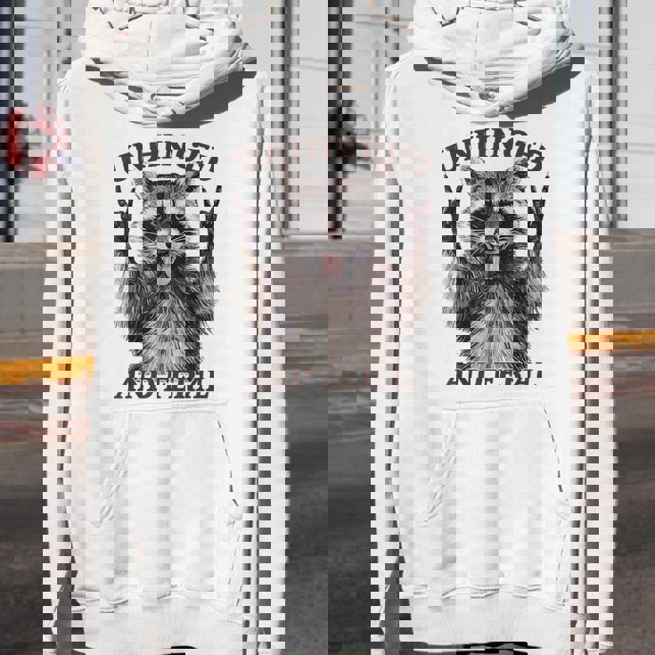 Raccoon Feral Summer Youth Hoodie - Unhinged Retro Fun