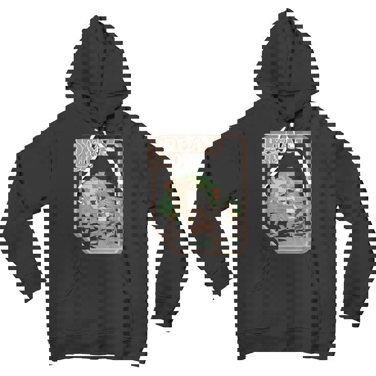Dream Big Raccoon Hoodie - Unisex Youth Hoodie with Fun Print