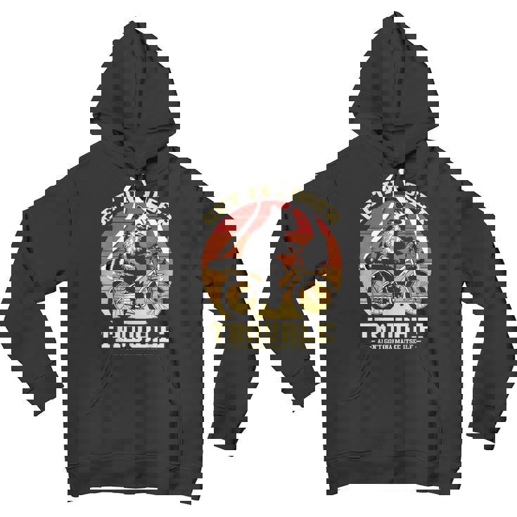 Get in Loser Raccoon & Opossum Unisex Youth Hoodie | Eco-Fun