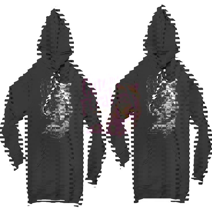 Groovy This Little Light-Of Mine Dumpster Fire Raccoon Unisex Youth Hoodie