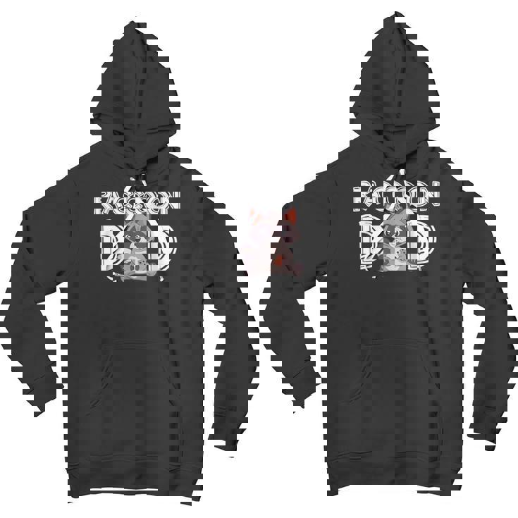 Raccoon Dad Youth Hoodie - Fun Father's Day Gift