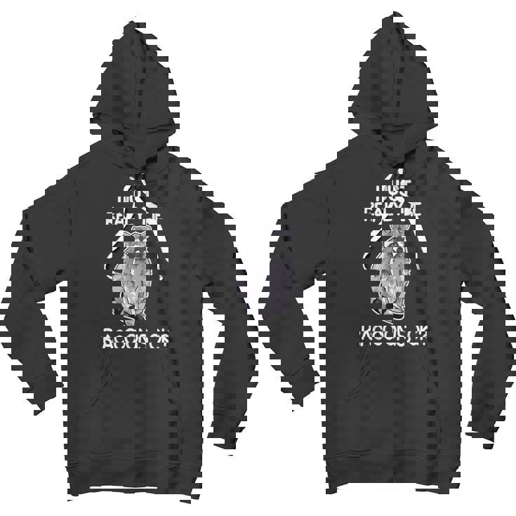 Raccoon Love Youth Hoodie - Fun Animal Design for Kids