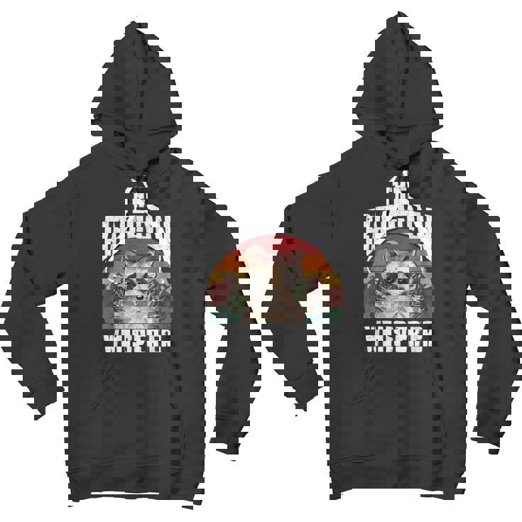 The Raccoon Whisperer Raccoon's Lover Vintage Retro Unisex Youth Hoodie