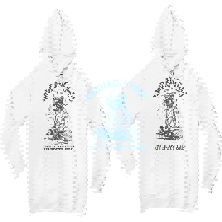 Cowboy Raccoon Meme Youth Hoodie - Fun Unisex Style for Young Fans