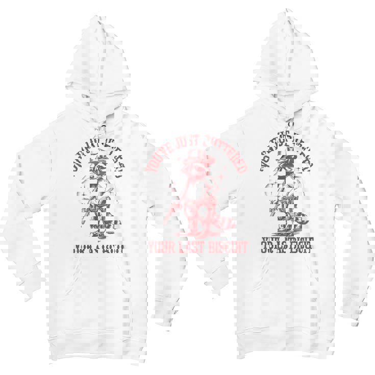 Cowboy Raccoon Youth Hoodie - Cute Western Charm
